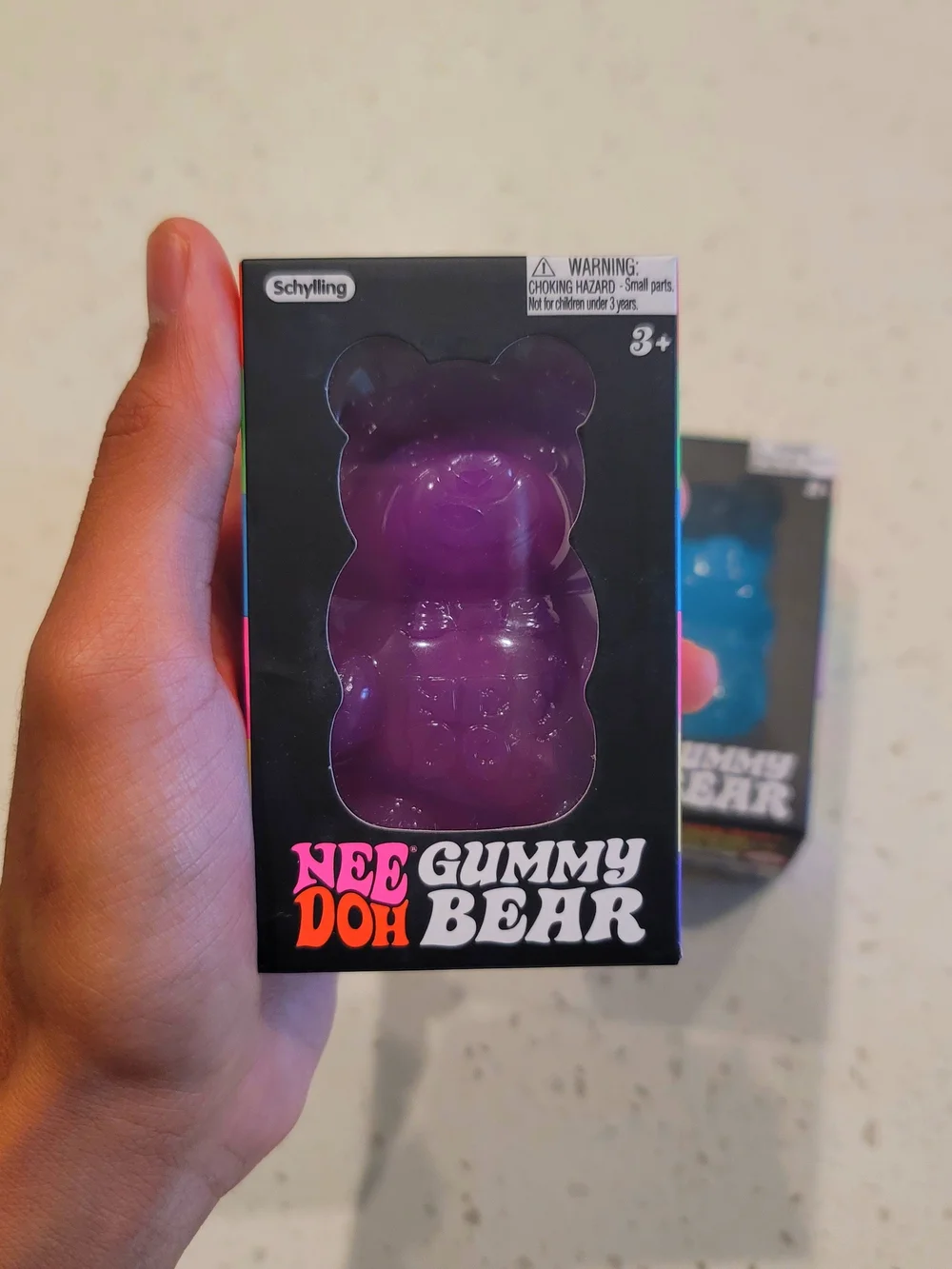 ONE (1) Needoh Gummy Bear Random Color!